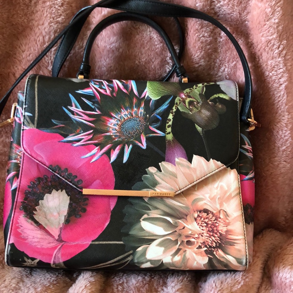 Ted Baker London Neon Poppy Envelope bag